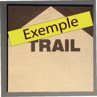 Balise Adhésive <br> 8 x 8 cm <br>Rétroréfléchissante <br>Spécifique